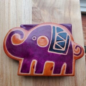 Colorful Tiny Elephant Coin Purse